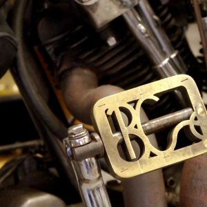 ep10 18 Barnstorm custom kick starter pedal brass